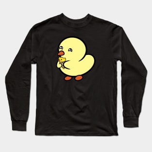 Duck Flavoured Ice Cream... Long Sleeve T-Shirt